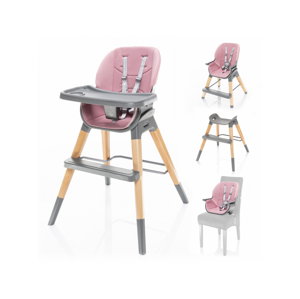 Zopa Dětská židlička Nuvio, Blush pink