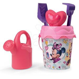 Smoby kbelík set s konvičkou Minnie 862073 růžový