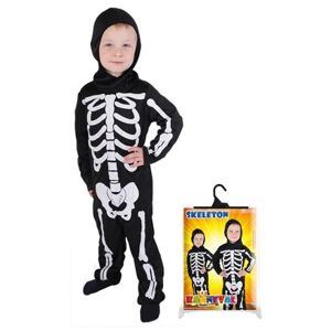 Karnevalový kostým skeleton, vel. S