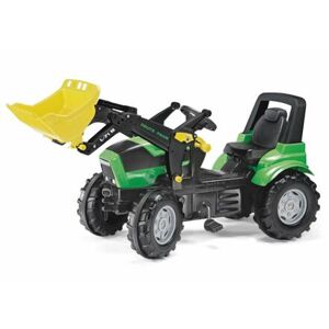 Rolly Toys Šlapací traktor Deutz Agrotron s nakladačem zelený