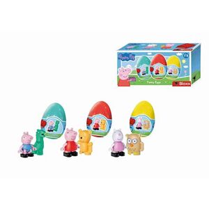 PlayBig BLOXX Peppa Pig Sada Figurek ve 3 vajíčkách