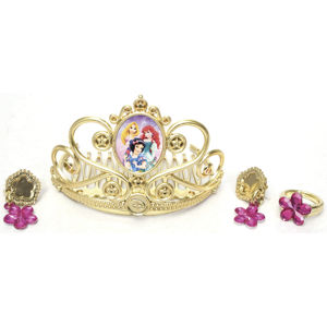 Disney princezny - Zlatá korunka a šperky pro princeznu