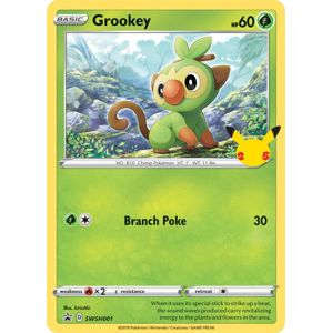 Pokémon TCG: Oversize card 3PK 25th Anniv. - GALAR STARTERS DÁREK 