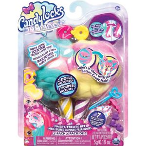 Spin Master - Candylocks cukrové panenky s vůní dvojbalení donutová - 20114331