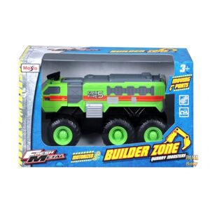 Maisto Builder Zone Quarry Monsters - Pracovní stroje - Záchranné vozidlo Green