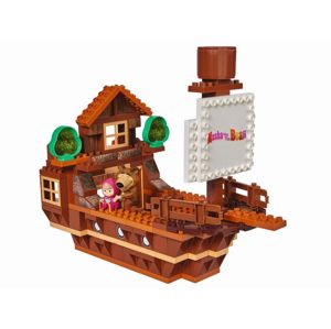 PlayBig BLOXX Máša a medvěd Míšova loď