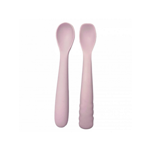 Bo Jungle Silikonové lžičky B-Spoon Shape 2ks Pastel Pink