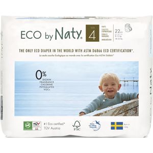 Eco by Naty Natahovací plenkové kalhotky Maxi 8-15 kg (22 ks)