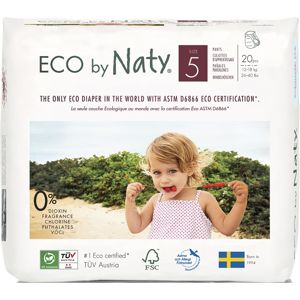 Eco by Naty Natahovací plenkové kalhotky Junior 12-18 kg (20 ks)