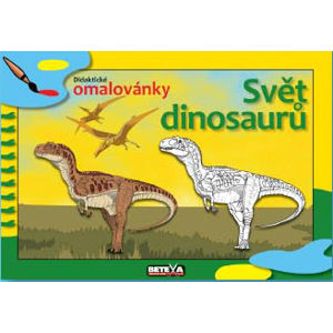 Svět dinosaurů - omalovánka