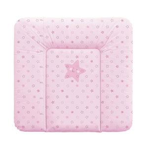 Ceba Baby Přebalovací podložka 75 x 72 cm - Hvězda růžová