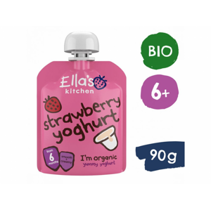 Ella's Kitchen BIO Jahody s jogurtem (90 g)