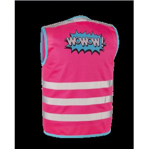 WOWOW - dětská reflexní vesta - Wowow Jacket Pink L