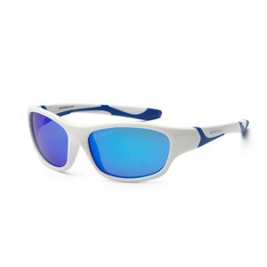 KOOLSUN sluneční brýle SPORT – Bílá / Modrá 3+