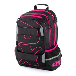 Karton P+P Studentský batoh - OXY Sport Black line pink