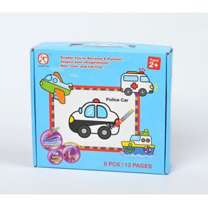 Mac Toys Vybarvovací puzzle - doprava