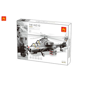 Mac Toys Stavebnice vojenský vrtulník, 304 dílů