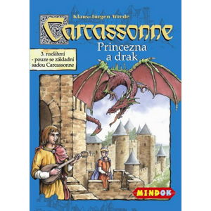 Mindok Carcassonne  3 Princezna a drak