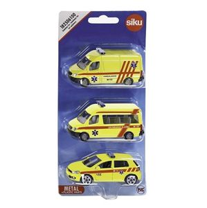 SIKU česká verze - set ambulance sada 3 aut