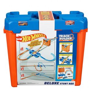 Mattel Hot Wheels Track builder box plný triků - poškozený obal