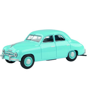 Abrex Škoda 1201 Sedan (1956) 1:43 - Modrá Světlá - poškozený obal