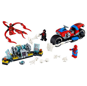 LEGO SUPER HEROES 2276113 Spider-Man a záchrana na motorce - poškozený obal