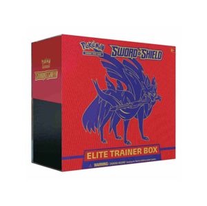 Adc Blackfire Pokémon TCG: Sword and Shield Elite Trainer Box - poškozený obal