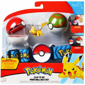 WTC 1195283 Pokémon Clip ´N´ Go Poké Ball s páskem - poškozený obal