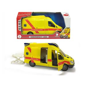 DICKIE D 3716011 Ambulance Van 34cm, česká verze - poškozený obal
