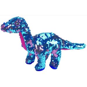 TY Meteor Beanie Boos Flippables TREMOR - růžovo-duhový  dinosaurus  24 cm
