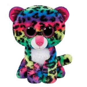 TY Meteor Beanie Boos DOTTY - vícebarevný leopard, 42 cm