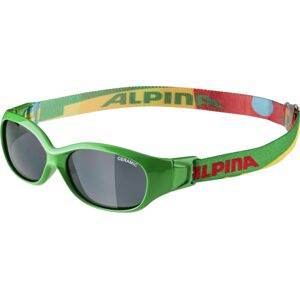 Alpina Sports Flexxy Kids - green/puzzle gloss