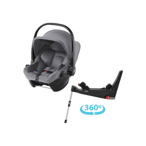 Britax Römer SET Autosedačka Baby-Safe Core + Flex Base 5Z, Frost Grey