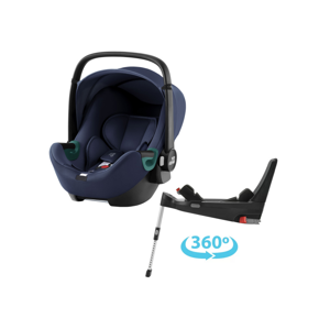 Britax Römer SET Autosedačka Baby-Safe 3 i-Size + Flex Base 5Z Bundle, Indigo Blue