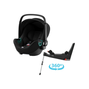 Britax Römer SET Autosedačka Baby-Safe 3 i-Size + Flex Base 5Z Bundle, Space Black
