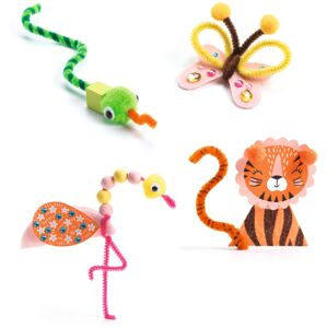 Djeco Colours for little ones Jungle Animal Creation Box