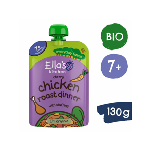Ella's Kitchen BIO Pečené kuře s nádivkou (130 g)