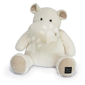 Plyšový hroch Hip' Chic Hippo Cocooning Histoire d’ Ours biely 85 cm od 0 mes HO3092