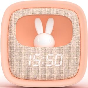 MOB Billy Clock and light - pink