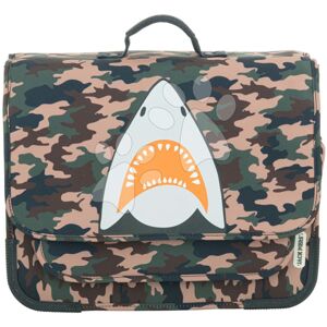 Školní aktovka Schoolbag Paris Large Camo Shark Jack Piers ergonomická luxusní provedení od 6 let 38*32*15 cm