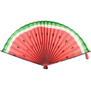 Legami Fiesta And Siesta - Folding Paper Fan - Watermelon