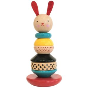 Petit collage bunny stacking toy