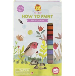 Tiger Tribe Kreativní sada How to Paint - Watercolour